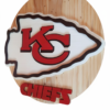 Generated Image November 08, 2025 - 9_05AM Cuadro decorativo de madera Kansas City Chiefs