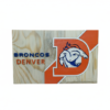 Organizador de madera Broncos de Denver