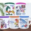 Coleccion Sabrimagicos1 Colección 5 Tazas Cerámicas Sabrimagicos Tiny Toons 11oz