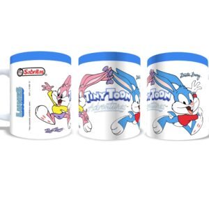 Taza Cerámica Tiny Toons Sabrimagicos 11oz